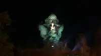 20 Ribu Kembang Api di Langit GWK Tandai Pergantian Tahun di Bali