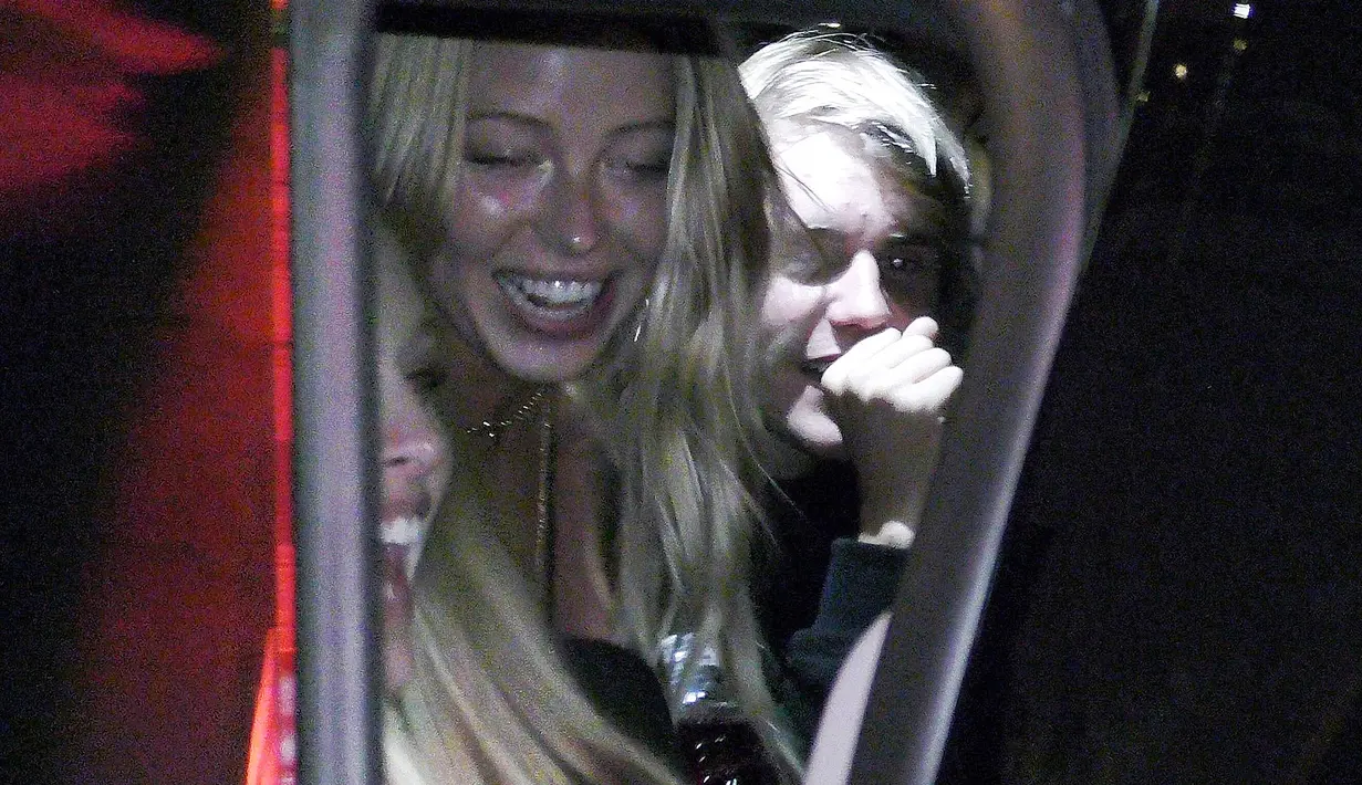 Justin terlihat menghabiskan banyak waktu bersama dengan Baskin dan ia pun menyukainya. (Us Weekly)