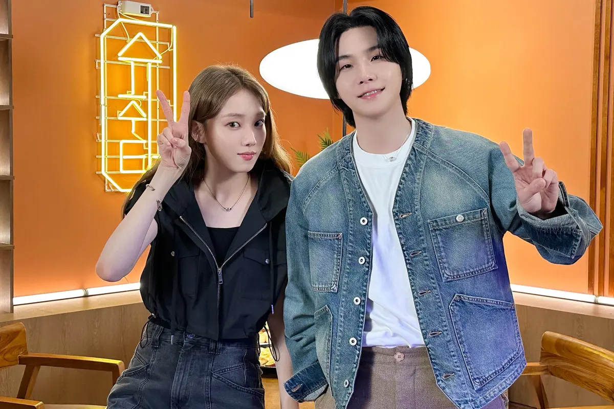 Lee Sung Kyung dan Suga BTS
