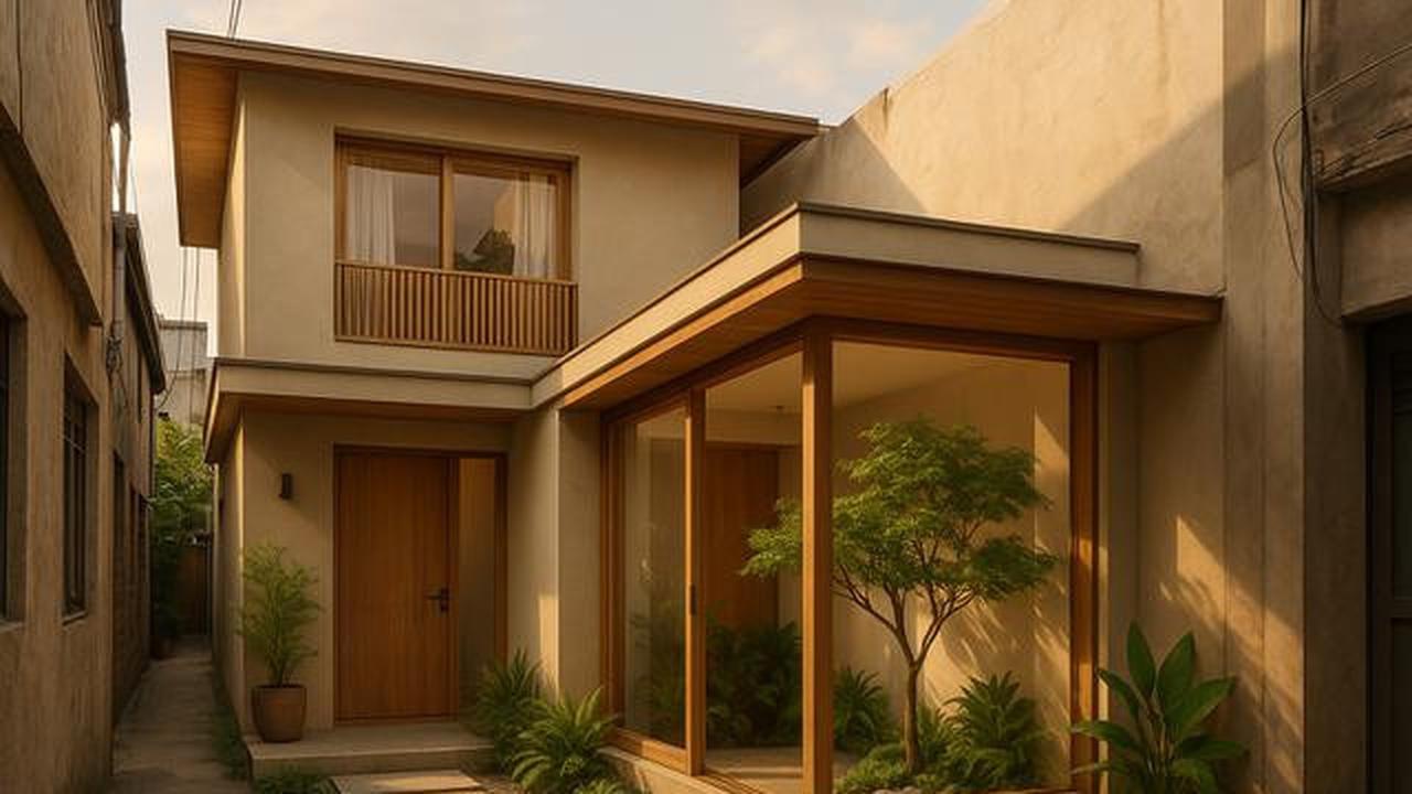 8 Desain Rumah Japandi 2025 di Gang Sempit, Inspirasi Hunian Estetik di Lahan Terbatas