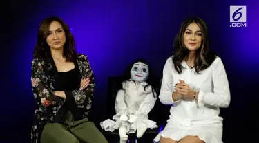 Luna Maya dan Sara Wijayanto membocorkan pengalamannya saat proses syuting The Doll 2.