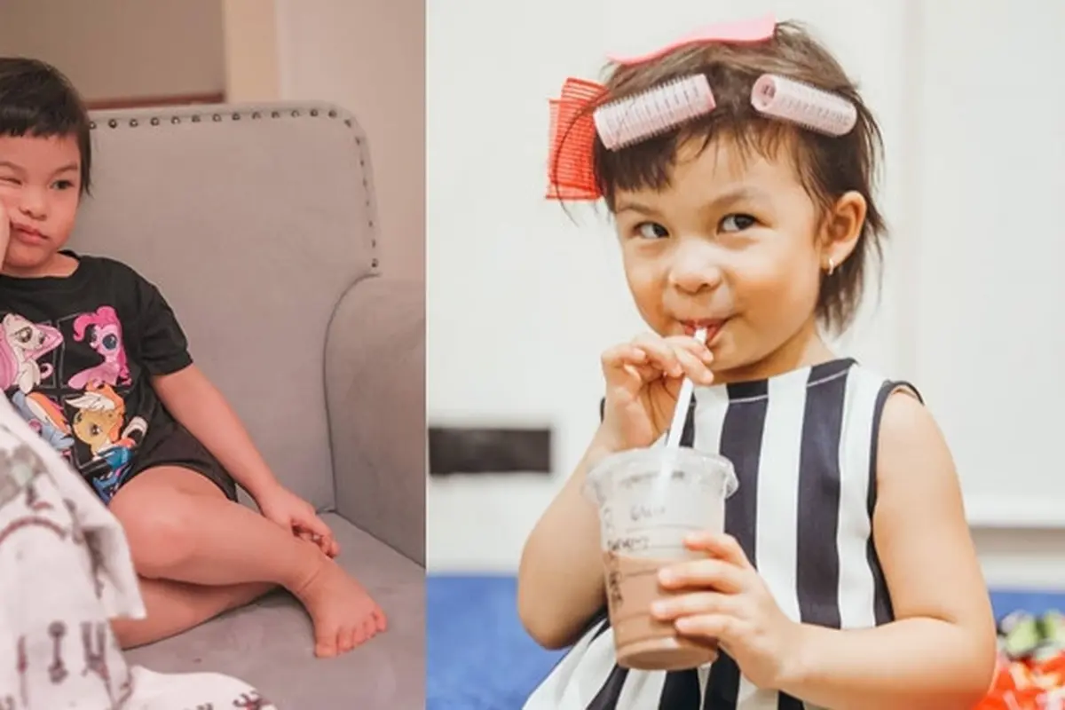 6 Potret Aksi Kocak Nastusha Anak Glenn Alinskie dan Chelsea Olivia, Bikin Gemas