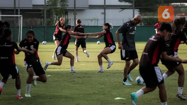 Foto: Menilik Latihan Timnas Indonesia Putri Jelang Kualifikasi Piala Asia 2026
