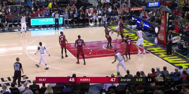 VIDEO : GAME RECAP NBA 2017-2018, Hawks 110 vs Heat 104