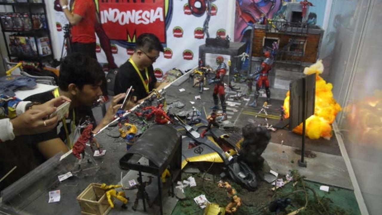 Jalan-jalan melihat Indonesia Comic Con