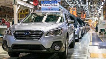 Pabrik Subaru di Lafayette, Indiana, terpaksa ditutup