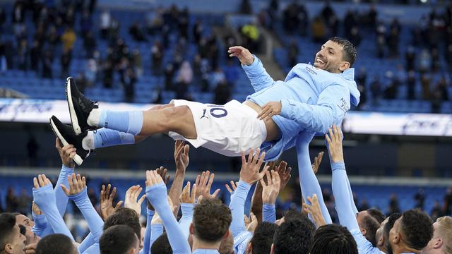 Manchester City Rayakan Gelar Liga Inggris