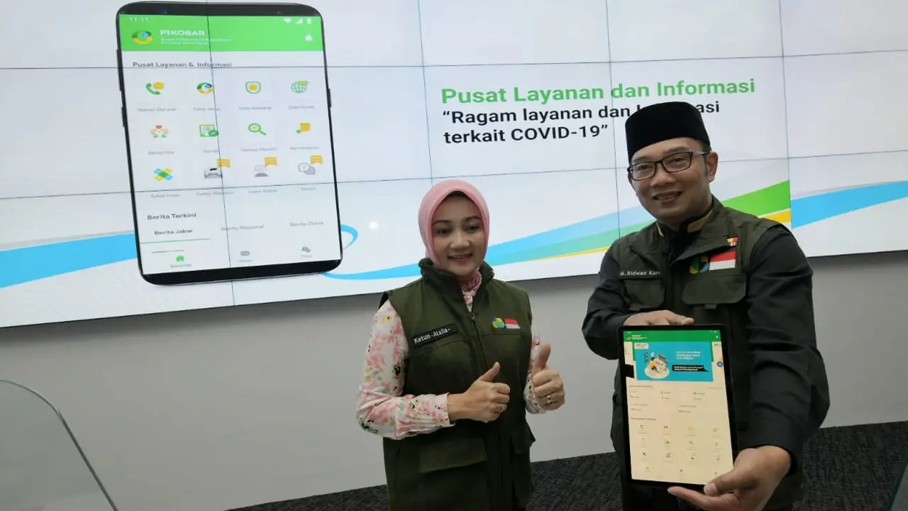 Pemprov Jabar Konsisten Berikan Layanan Informasi Terkait Pandemi Melalui PIKOBAR