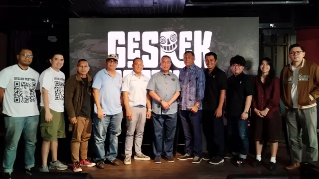 Gesrek Festival 2025. (M Altaf Jauhar/ Liputan6.com)