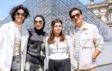Nikmati Summer, 7 Foto Liburan Keluarga Andre Taulany Ke Paris dan Anak Sulungnya Absen