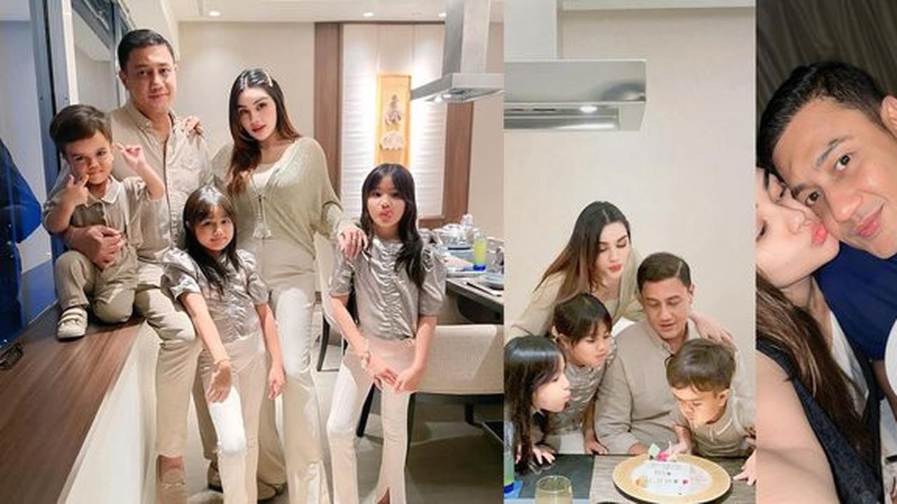 Potret Teuku Rafly dan Nurah Syahfirah Gelar Pesta Sederhana Rayakan Ultah ke-51