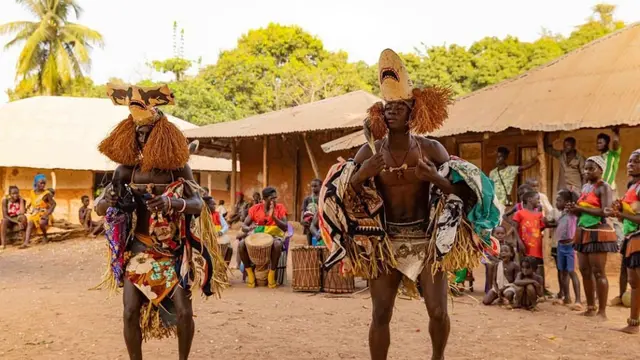 Guinea-Bissau terletak di Afrika Barat