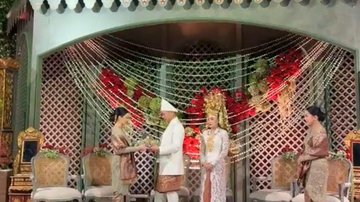 Detail Megah Pernikahan Rasyid Rajasa dan Tamara Kalla, Usung Adat Palembang yang Memesona