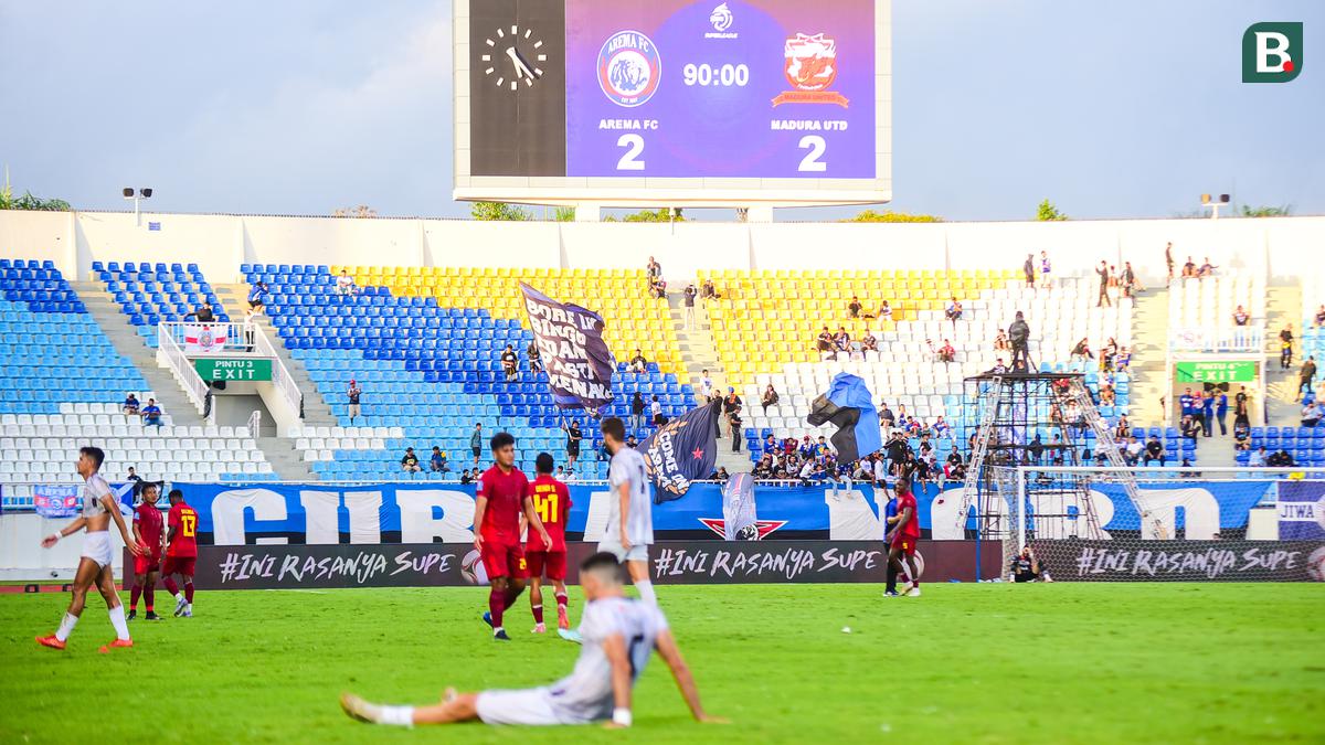 Madura United Waspada! Arema FC Datang dengan Catatan Nyaris Sempurna di Putaran Kedua BRI Super League Musim Ini