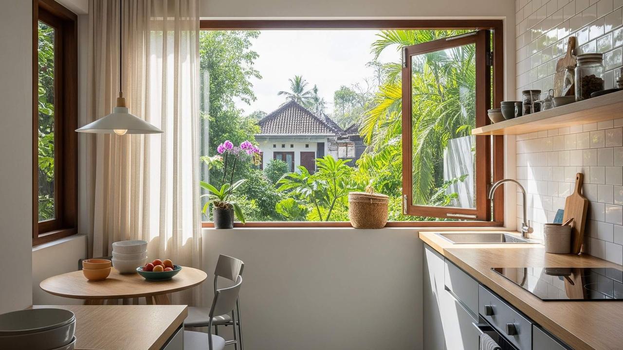 Desain Dapur Kecil Ukuran 3x3 Tapi Terasa Lega