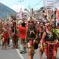 Cap Go Meh di Singkawang dibuka oleh Menag Lukman Hakim.