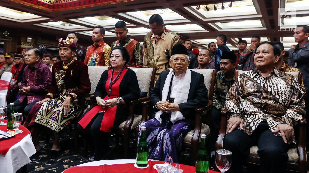 Jokowi hingga Prabowo Hadiri Kongres V PDIP di Bali