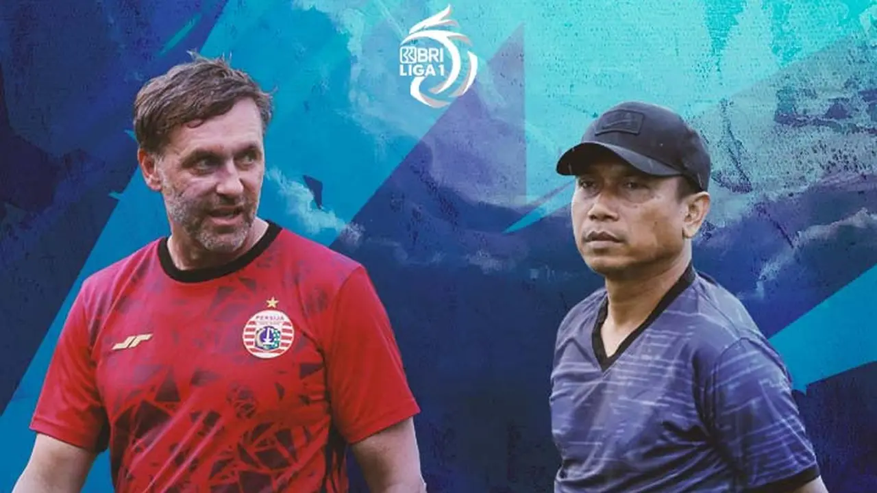 Liga 1 - Duel Pelatih - Persija Jakarta Vs Bhayangkara FC
