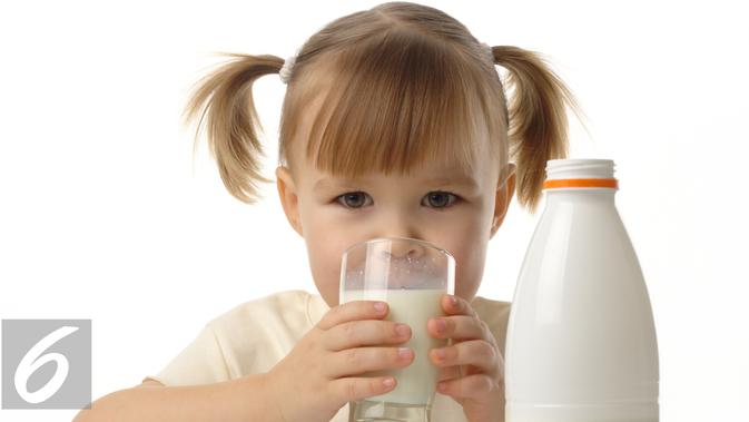 Ilustrasi Anak Alergi Susu Sapi (iStockphoto)