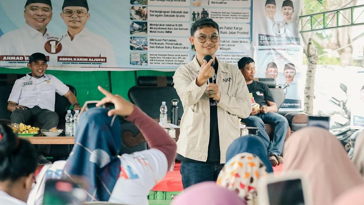 Ahmad Ali -AKA Janji Gratiskan Perlengkapan Sekolah dan Beasiswa untuk Mahasiswa dan Guru