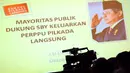 Lingkaran Survei Indonesia (LSI) melakukan survei kepada masyarakat atas rencana SBY menerbitkan perppu, Jakarta, Kamis (2/10/14). (Liputan6.com/Faisal R Syam)