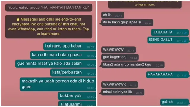 Berteman Baik, Cara Wanita Minta Maaf Kepada Semua Mantannya Ini Bikin Geleng Kepala