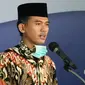 Sekretaris Komisi Fatwa MUI HM. Asrorun Ni'am Sholeh ajak umat muslim mendulang manfaat melalui ibadah Bulan Suci Ramadan 1441 Hijriah di tengah Pandemi COVID-19 di Graha BNPB, Jakarta, Senin (13/4/2020). (Dok Badan Nasional Penanggulangan Bencana/BNPB)