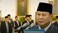 Momen Presiden Prabowo Pimpin Sumpah Jabatan Lantik 26 Anggota Wantimpres