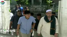Sandiaga mengaku meminta doa dari para habib karena mereka masih tergolong kerabatnya dan masih punya hubungan keluarga dengan mereka.