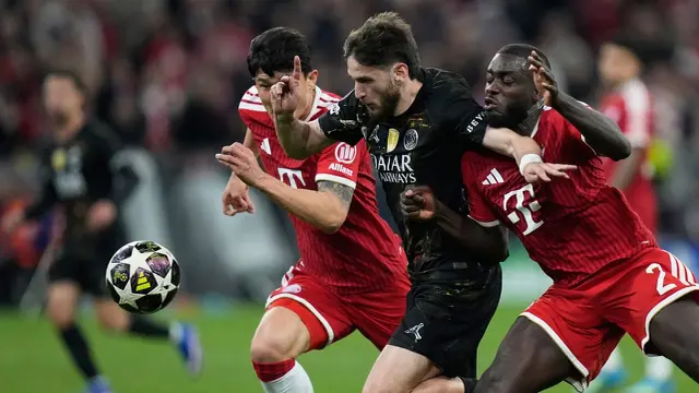 Bayern Munchen vs PSG, Liga Champions