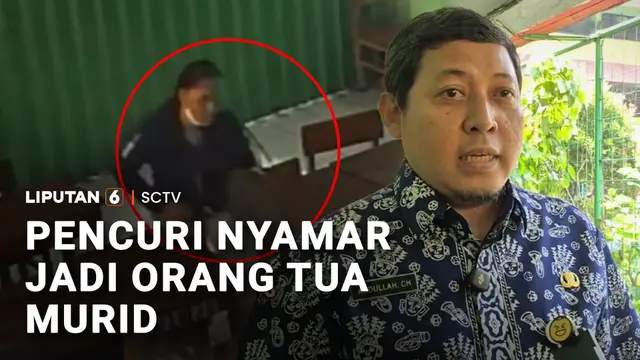 Pencuri Nyamar Jadi Orang Tua Murid