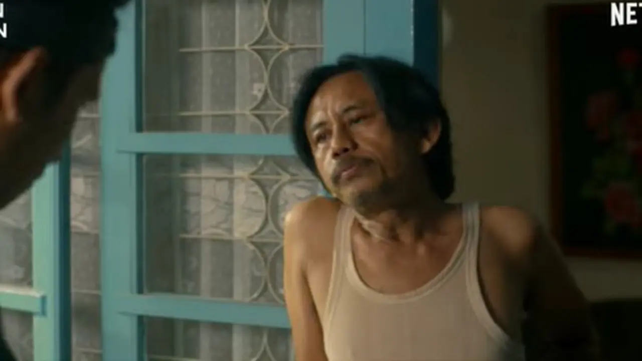 Potret Kang Mus saat Mendiang Membintangi Film Preman Pensiun (YouTube/Netflix)