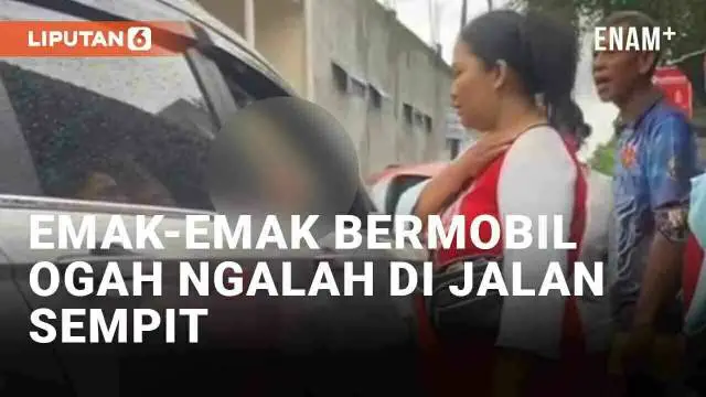 Dalam berkendara, kesabaran penting agar selamat dan lancar saat perjalanan. Namun yang viral baru-baru ini justru membuat warga geregetan. Seorang emak-emak bermobil tidak mau mengalah saat berpapasan dengan mobil di jalan sempit.