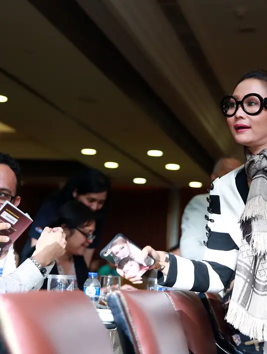 Inul merasa tenang dengan adanya Undang-Undang yang mengatur tentang hak cipta. (Deki Prayoga/Bintang.com)