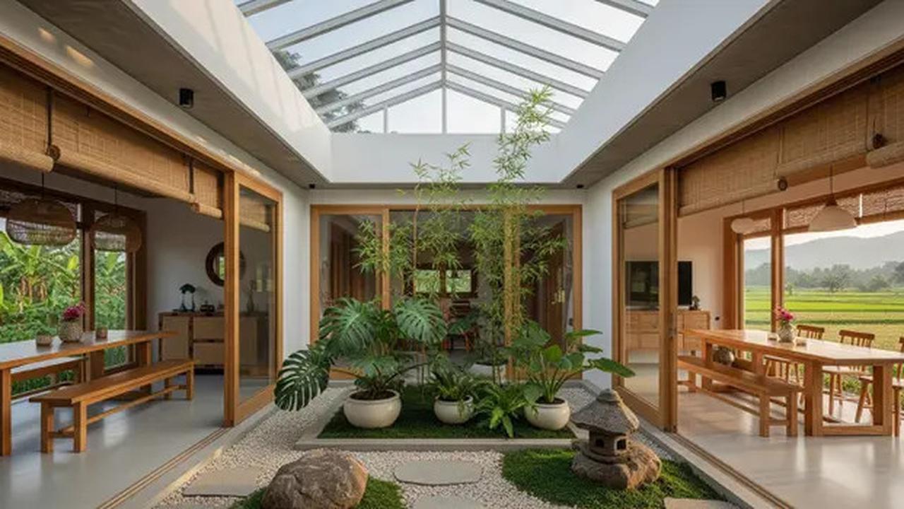 8 Model Rumah Sederhana Tapi Mewah Gaya Japandi dengan Taman Mini 2025, Cocok untuk Keluarga Muda