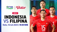 Saksikan Siaran Langsung SEA V-League 2025: Indonesia vs Filipina di Vidio