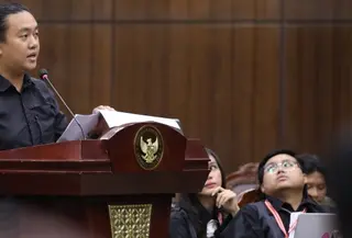 aktivis KontraS Andrie Yunus. (Humas Mahkamah Konstitusi)