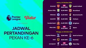 Premier League 2026/27 Matchweek 6: Arsenal, Chelsea, dan Newcastle Hadapi Ujian Penting di Vidio