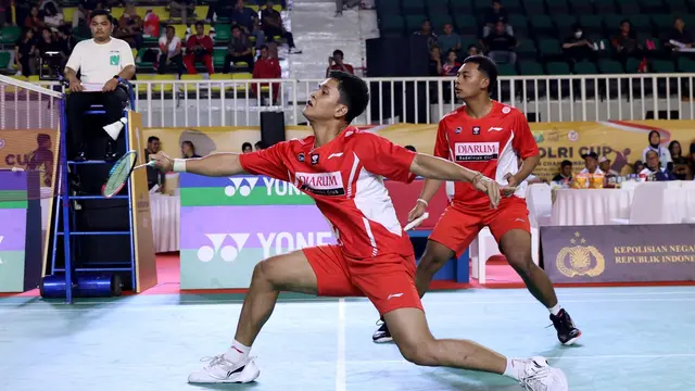 Anselmus Breagit Fredy Prasetya/Pulung Ramadhan - Kapolri Cup 2024 - Bulu Tangkis