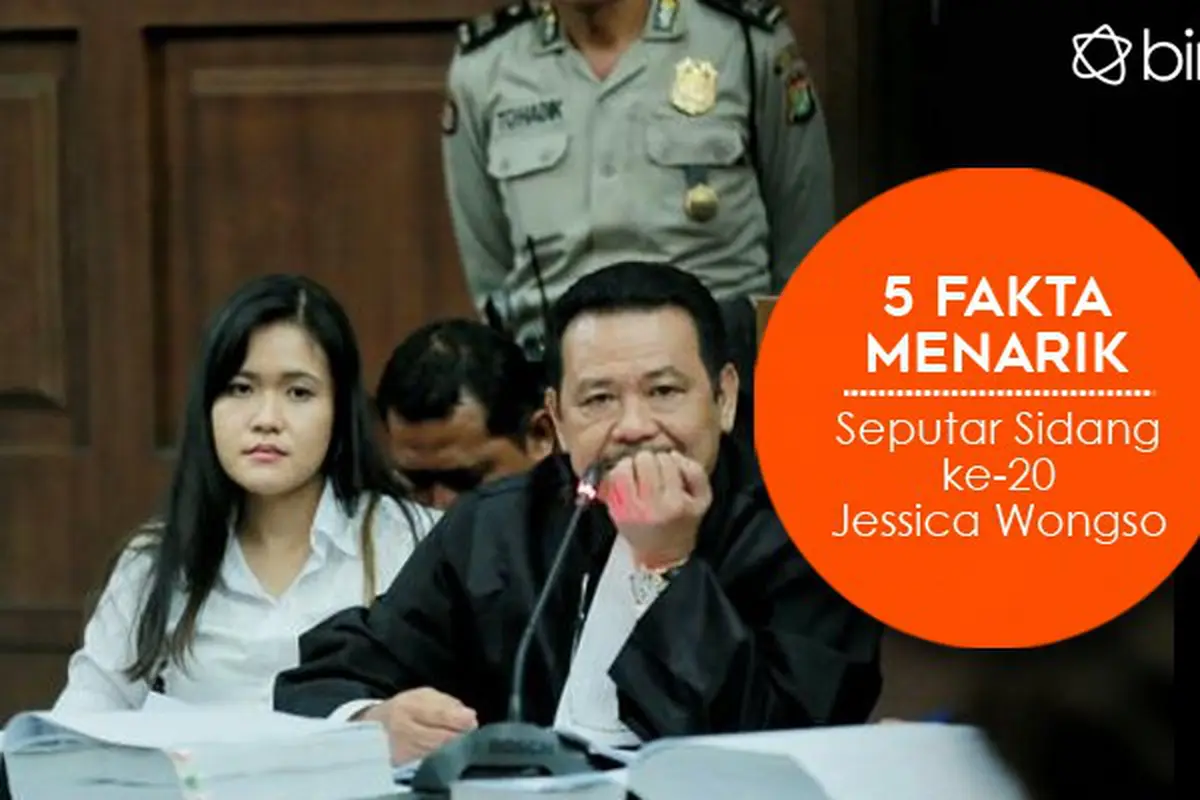 [Bintang] 5 Fakta Menarik Seputar Sidang ke-20 Jessica Wongso