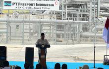 Prabowo Puji Jokowi saat Resmikan Pabrik Emas Freeport di Gresik: Namanya Takdir, Dirintis Beliau Diresmikan Saya