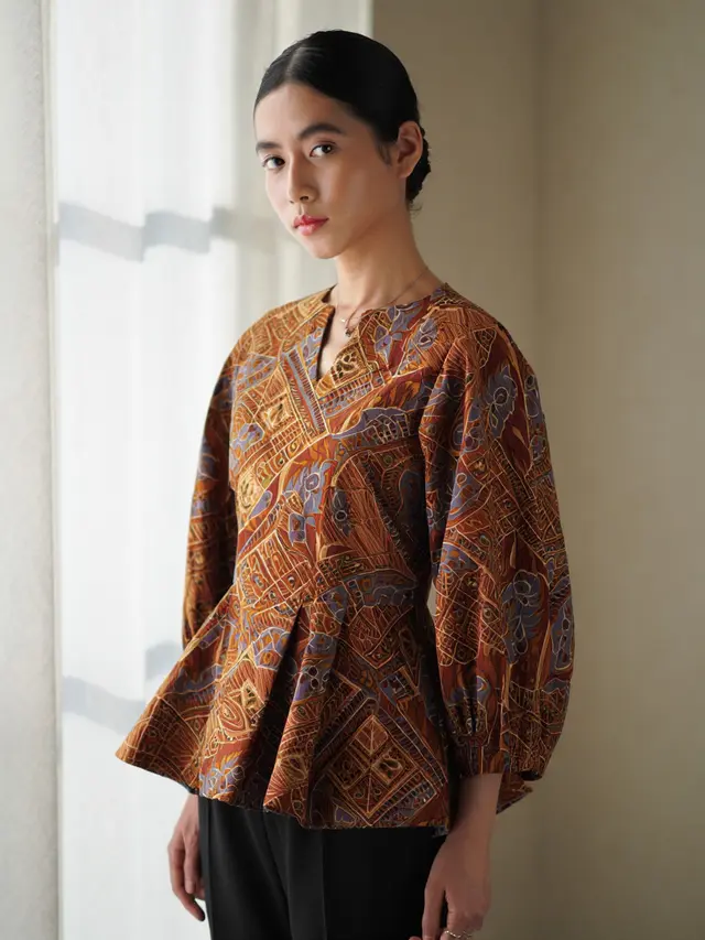 Batik Klasik Modern Lengan Balon