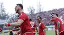 Marko Simic merupakan pemain sepakbola berposisi striker yang berasal dari Kroasia. (Bola.com/M Iqbal Ichsan)