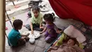 Pada Senin 19 Mei 2025, Kepala kemanusiaan PBB, Tom Fletcher memperingatkan bahwa 14.000 bayi di Gaza bisa meninggal jika mereka tidak segera menerima nutrisi dan perawatan yang mendesak. (Omar AL-QATTAA/AFP)