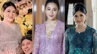 Via Vallen, Erina Gudono, dan Nikita Willy tampil mengenakan kebaya saat hamil. [Instagram]