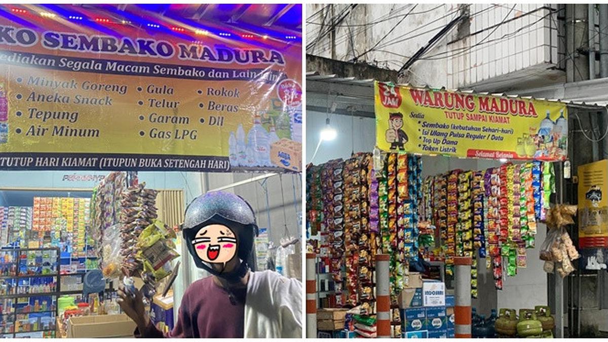 6 Potret Toko Tutup ketika Kiamat Ini Nyeleneh, Semangat Cari Uang Sampai Akhir