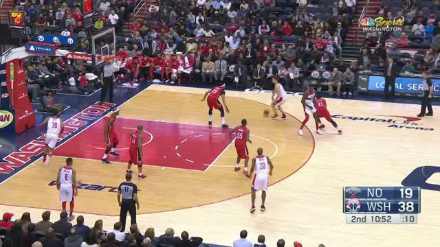 Berita video game recap NBA 2017-2018 antara Washington Wizards melawan New Orleans Pelicans dengan skor 116-106.