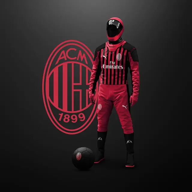 Jersey AC Milan saat Pandemi