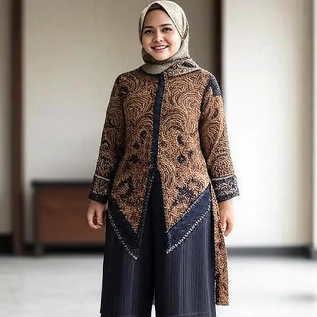 Rekomendasi Tunik Simpel Bernuansa Batik untuk Wanita Dewasa yang Tetap Indah/Ilustrasi gambar oleh AI
