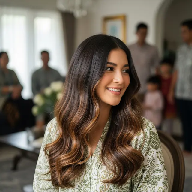 Gaya Rambut Panjang Wanita Anti Ribet